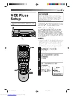 Предварительный просмотр 47 страницы JVC HR-S7600AM Instructions Manual