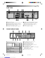 Предварительный просмотр 71 страницы JVC HR-S7600AM Instructions Manual