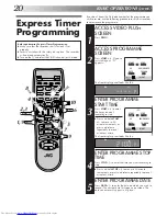 Preview for 20 page of JVC HR-S7700EK Instructions Manual