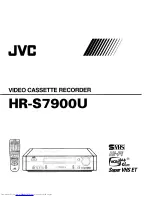 Preview for 1 page of JVC HR-S7900U Instruction Manual