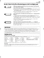 Preview for 15 page of JVC HR - S7950EU Instructions Manual