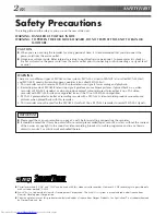 Preview for 2 page of JVC HR-S8500E Instructions Manual