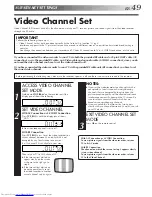 Preview for 49 page of JVC HR-S8500E Instructions Manual