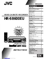 Preview for 1 page of JVC HR-S8600EK Instructions Manual