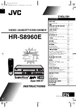 Preview for 1 page of JVC HR-S8960E Instructions Manual