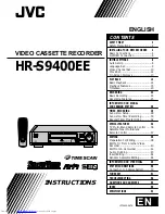 JVC HR-S9400EE Instructions Manual preview