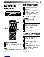 Предварительный просмотр 23 страницы JVC HR-S9400EE Instructions Manual