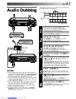 Предварительный просмотр 43 страницы JVC HR-S9400EE Instructions Manual