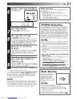 Preview for 31 page of JVC HR-S9600EU Instructions Manual