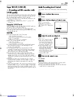 Preview for 29 page of JVC HR-S9700EU Instructions Manual