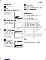 Preview for 45 page of JVC HR-S9700EU Instructions Manual