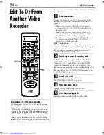 Preview for 54 page of JVC HR-S9700EU Instructions Manual