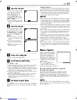 Preview for 61 page of JVC HR-S9700EU Instructions Manual