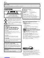 Preview for 2 page of JVC HR-S9900U Instructions Manual