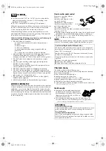 Preview for 2 page of JVC HR-V210E Specifications