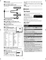 Предварительный просмотр 6 страницы JVC HR-V610EX Instructions Manual