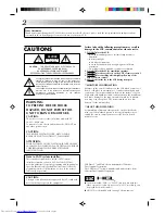 Preview for 2 page of JVC HR-VP436U Instructions Manual