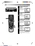 Preview for 20 page of JVC HR-VP636U Instructions Manual