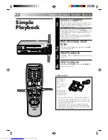 Preview for 22 page of JVC HR-VP636U Instructions Manual