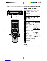 Preview for 26 page of JVC HR-VP636U Instructions Manual