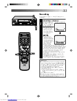 Preview for 33 page of JVC HR-VP636U Instructions Manual