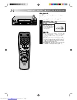 Preview for 34 page of JVC HR-VP636U Instructions Manual