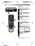 Preview for 42 page of JVC HR-VP636U Instructions Manual