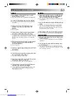 Preview for 53 page of JVC HR-VP636U Instructions Manual