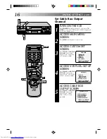 Preview for 16 page of JVC HR-VP638U Instructions Manual