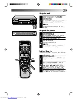 Preview for 29 page of JVC HR-VP638U Instructions Manual