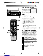 Preview for 31 page of JVC HR-VP638U Instructions Manual