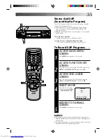 Preview for 35 page of JVC HR-VP638U Instructions Manual