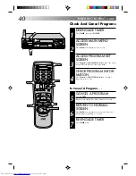 Preview for 40 page of JVC HR-VP638U Instructions Manual