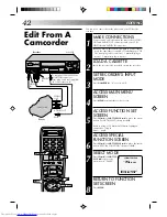 Preview for 42 page of JVC HR-VP638U Instructions Manual