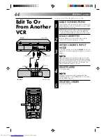 Preview for 44 page of JVC HR-VP638U Instructions Manual