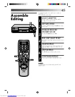 Preview for 45 page of JVC HR-VP638U Instructions Manual