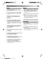 Preview for 55 page of JVC HR-VP638U Instructions Manual