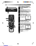 Предварительный просмотр 14 страницы JVC HR-VP639U Instructions Manual