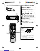 Предварительный просмотр 22 страницы JVC HR-VP639U Instructions Manual