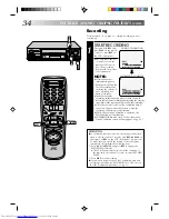 Предварительный просмотр 34 страницы JVC HR-VP639U Instructions Manual