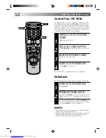 Предварительный просмотр 52 страницы JVC HR-VP639U Instructions Manual