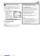 Preview for 21 page of JVC HR-VP680U Instructions Manual