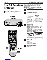 Preview for 32 page of JVC HR-VP680U Instructions Manual