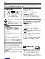 Preview for 2 page of JVC HR-VP683U Instructions Manual