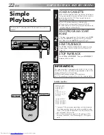 Preview for 22 page of JVC HR-VP770U Instructions Manual