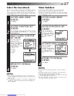 Preview for 27 page of JVC HR-VP770U Instructions Manual