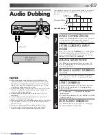 Preview for 49 page of JVC HR-VP770U Instructions Manual