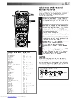 Preview for 53 page of JVC HR-VP770U Instructions Manual