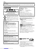 Preview for 2 page of JVC HR-VP78U Instructions Manual