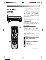 Предварительный просмотр 19 страницы JVC HR-VP830U Instructions Manual